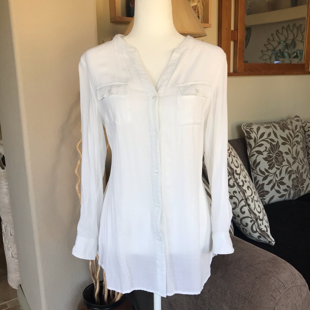 Sandra Ingrish Button-Down Top